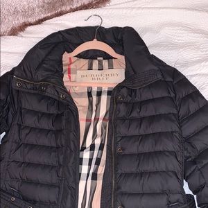 burberry brit down puffer